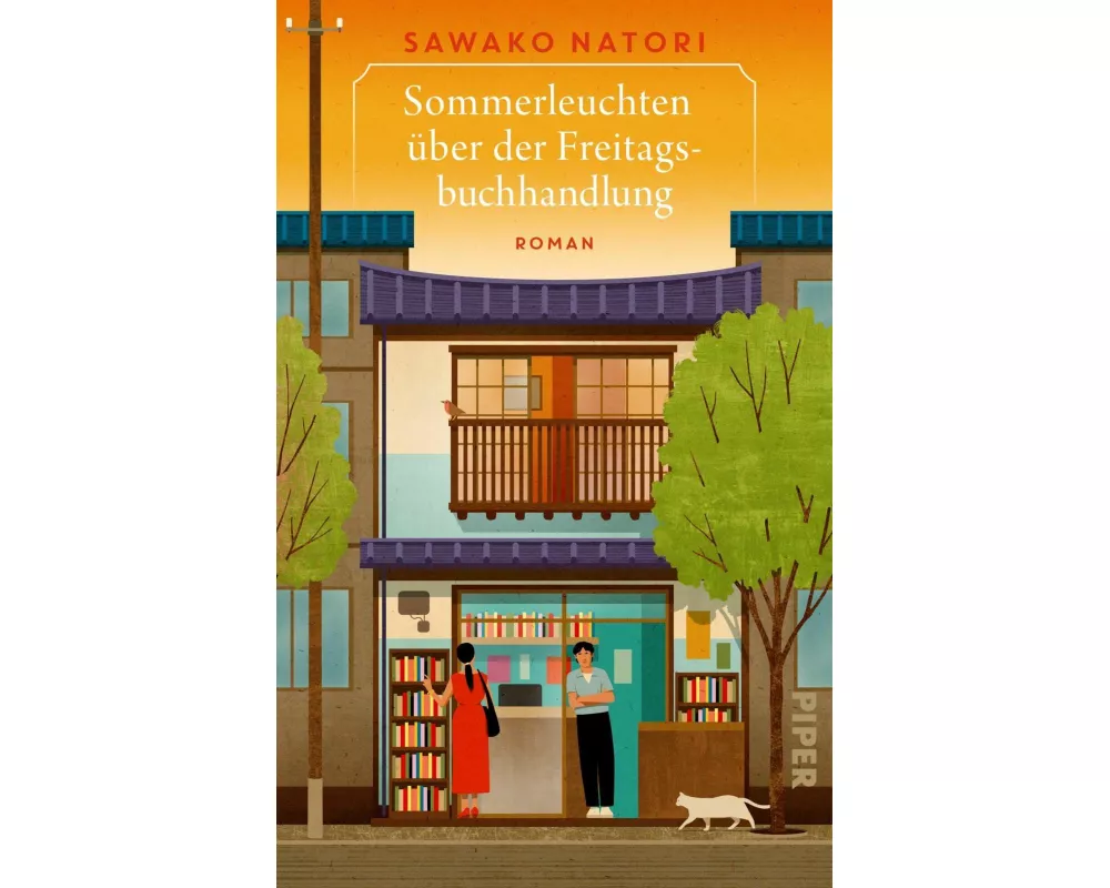 Sommerleuchten über der Freitagsbuchhandlung