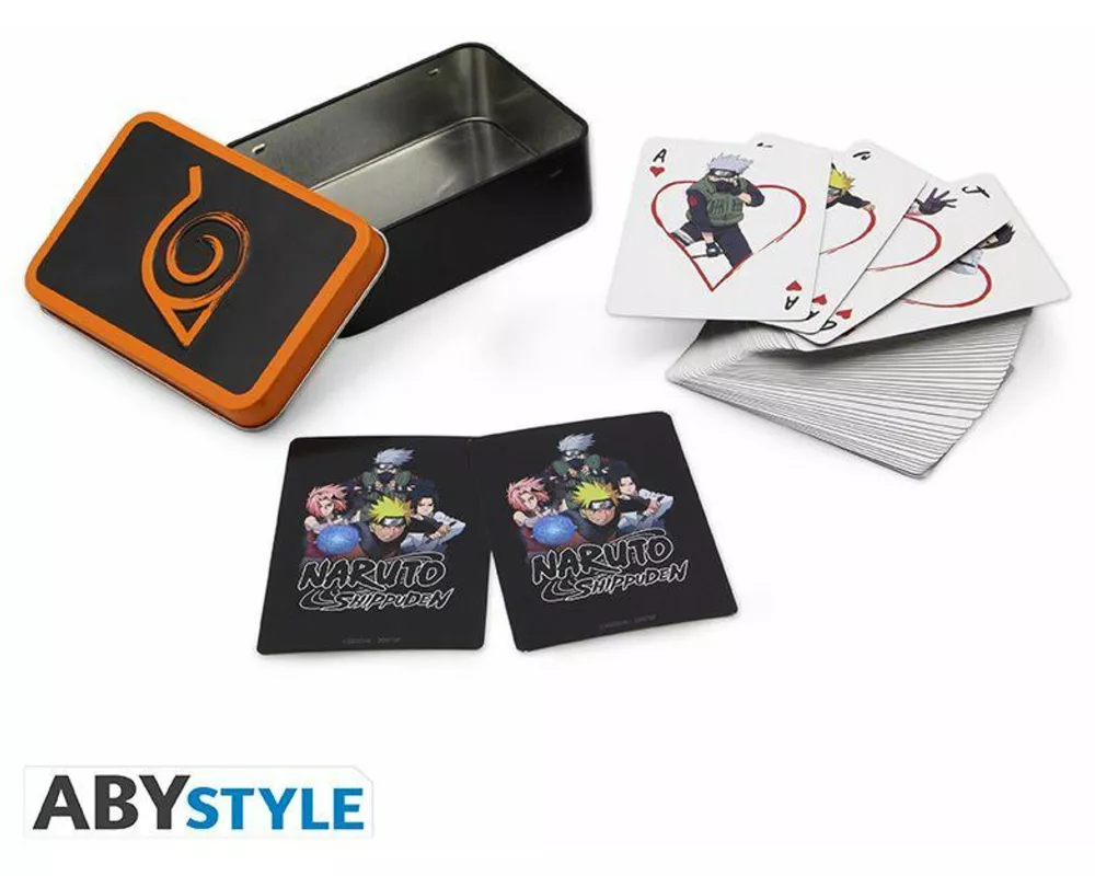 NARUTO SHIPPUDEN - Deck of 54 cards