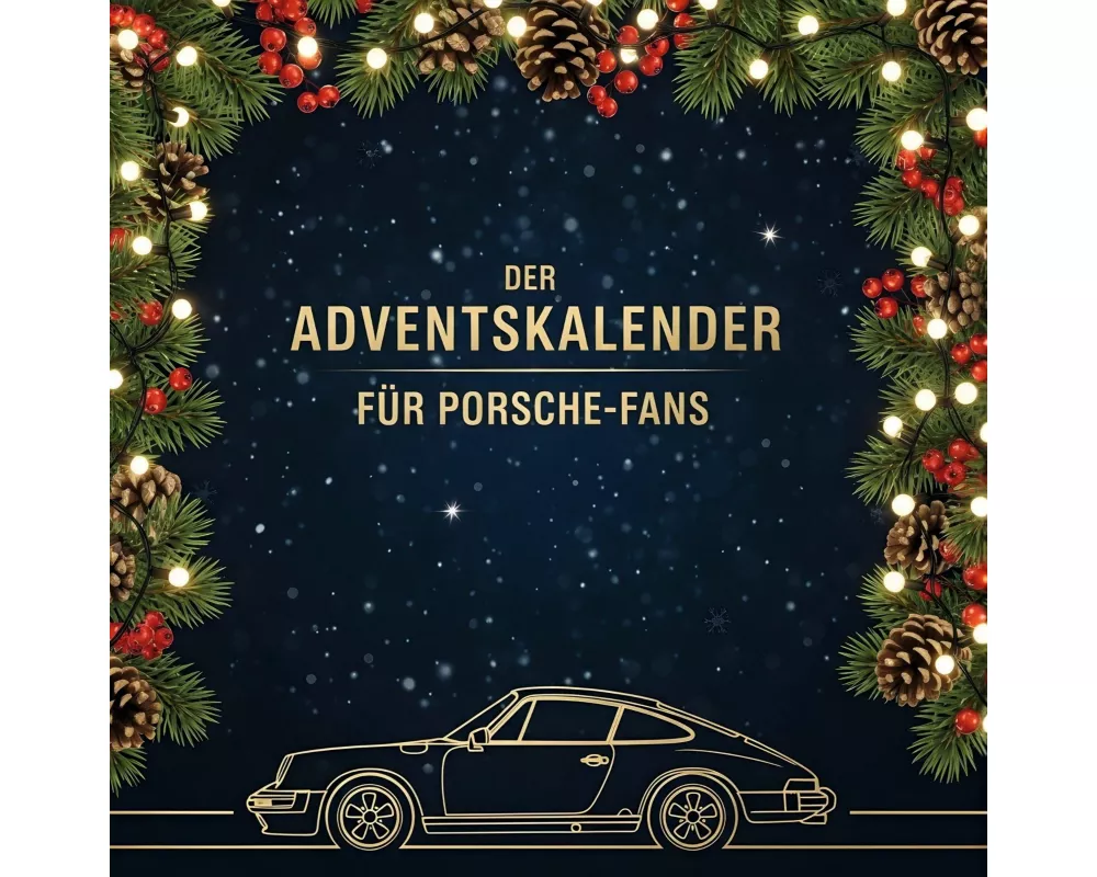 Der Adventskalender für Porsche-Fans