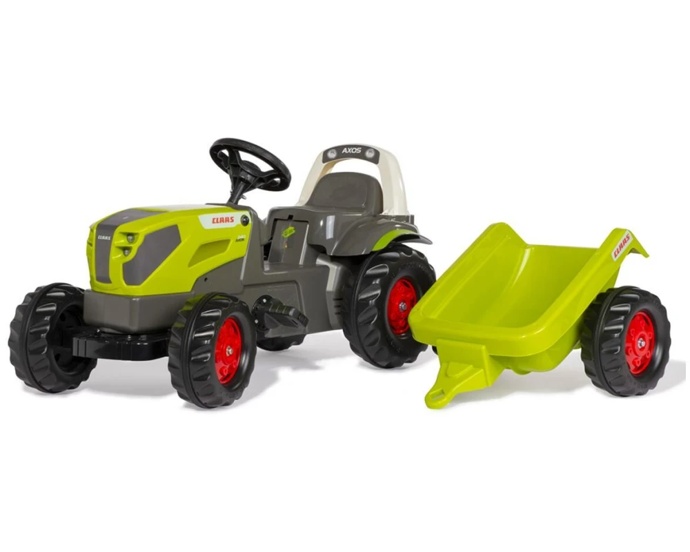 Rolly Toys Axos 240 mit Anhänger und öffenbarer Motorhaube