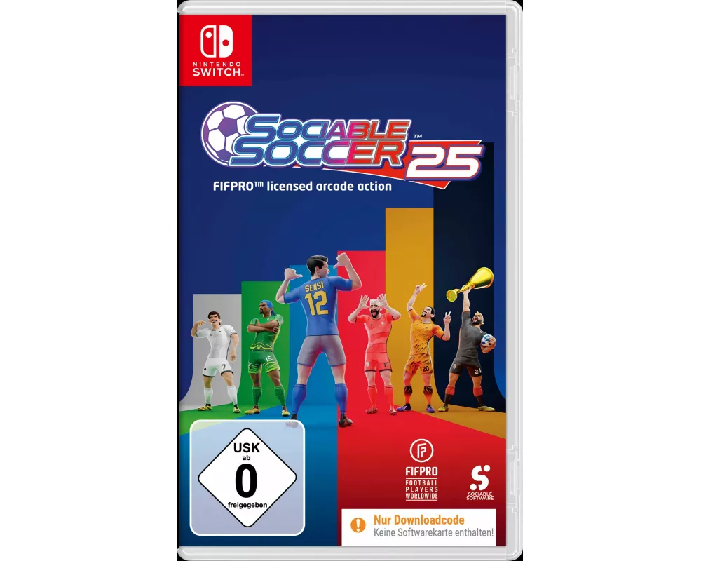 Sociable Soccer 25 (Nintendo Switch - Code in Box)