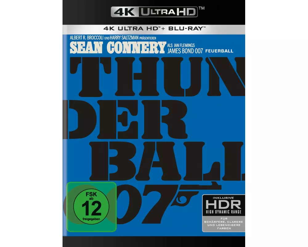 James Bond 007: Feuerball - 4K UHD