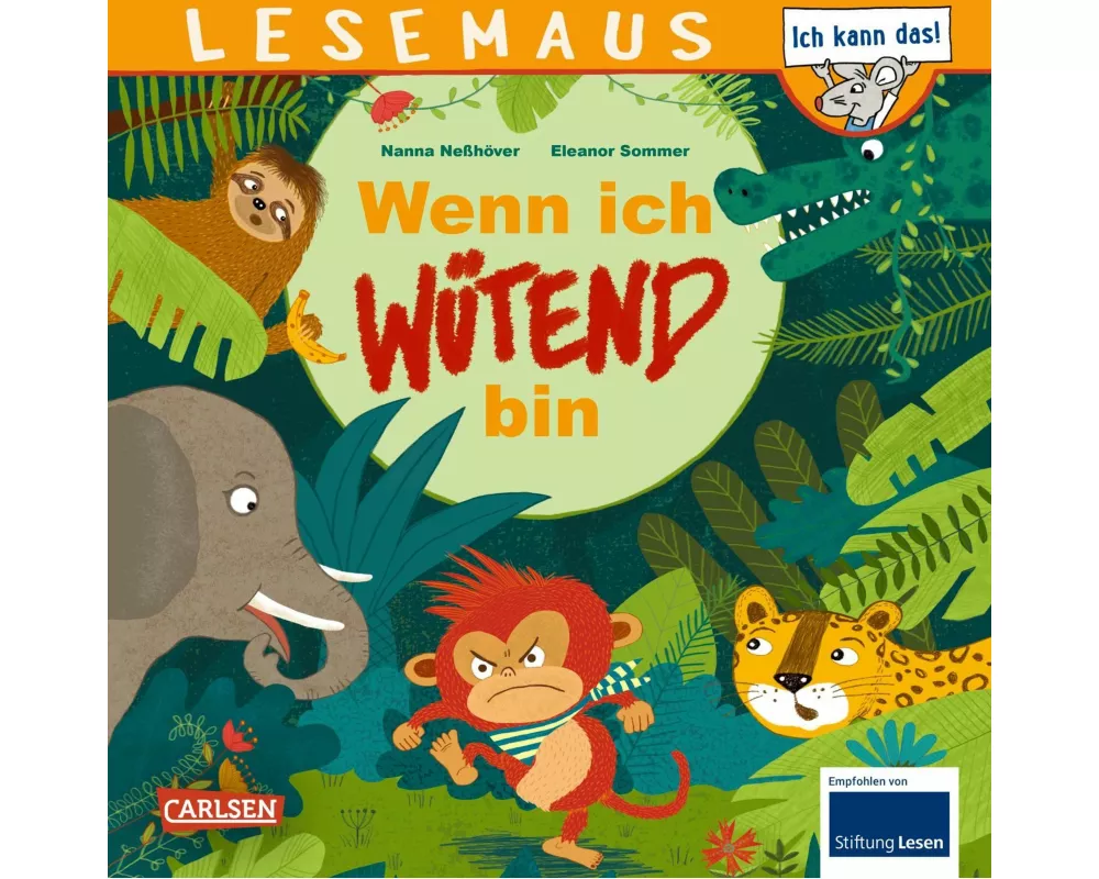 LESEMAUS 201: Wenn ich wütend bin