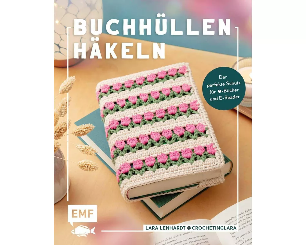 Buchhüllen häkeln – mit crochetinglara