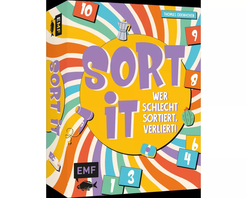 Kartenspiel: Sort it – Wer schlecht sortiert, verliert!