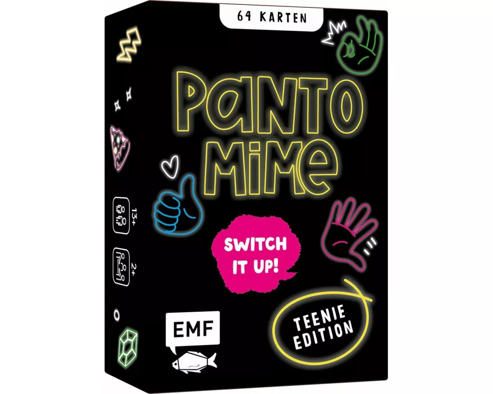 Kartenspiel: Pantomime – Switch it up! – Teenie Edition