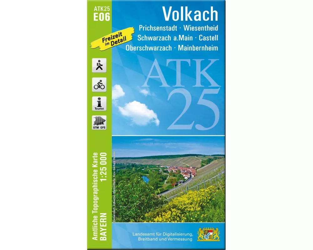 ATK25-E06 Volkach (Amtliche Topographische Karte 1:25000)