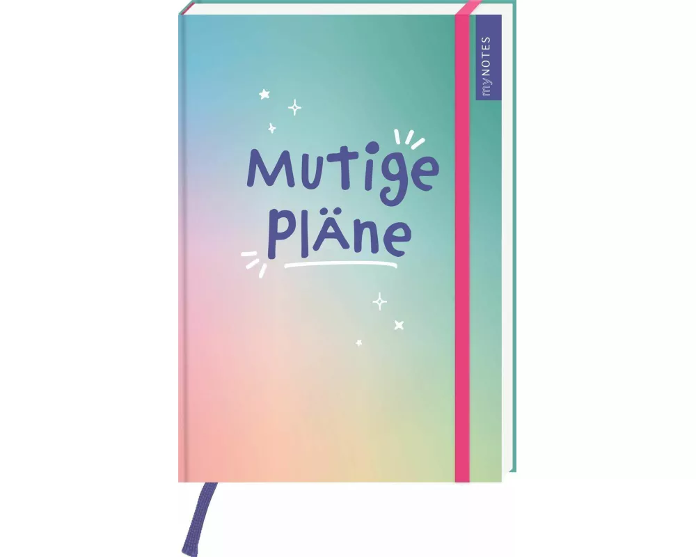 myNOTES Papeterie: Notizbuch A5 Mutige Pläne