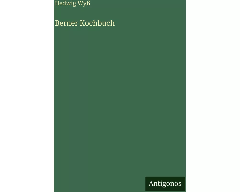Berner Kochbuch