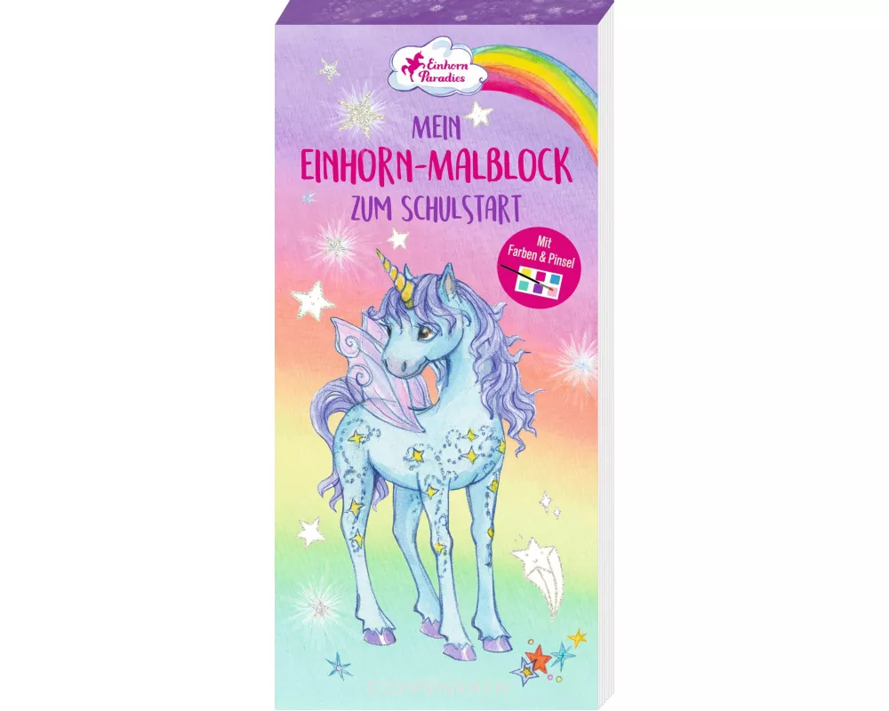 Mini-Malblock – Mein Einhorn-Malblock zum Schulstart