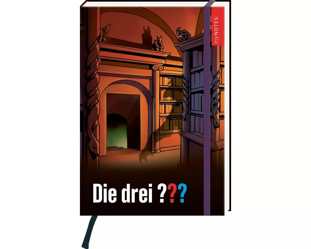 myNOTES Papeterie: Notizbuch A5 Die drei ??? – Die geheime Treppe