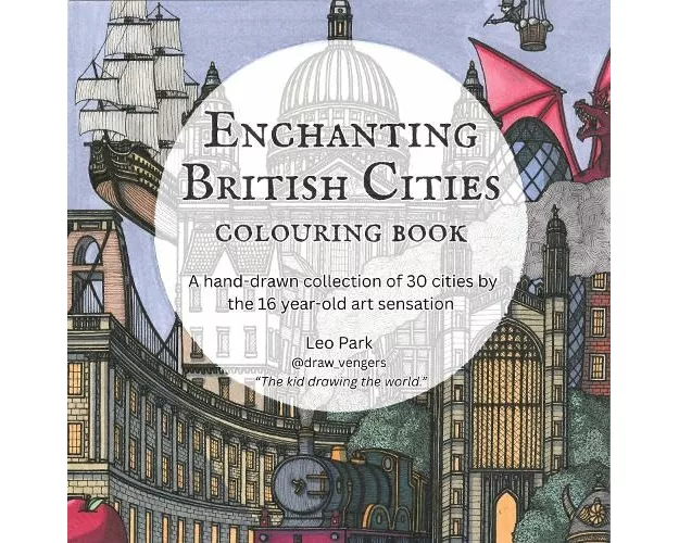 Enchanting British Cities Colouring Book