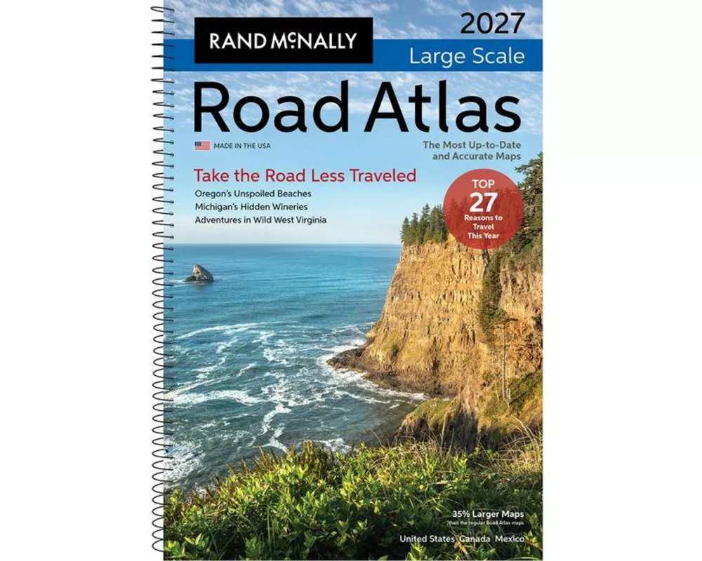 Rand McNally 2027 Large Scale Road Atlas