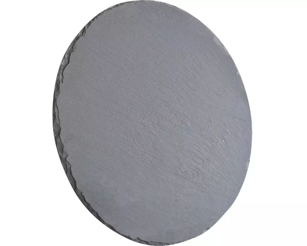 balthasar Servierplatte rund 30 cm, Schwarz