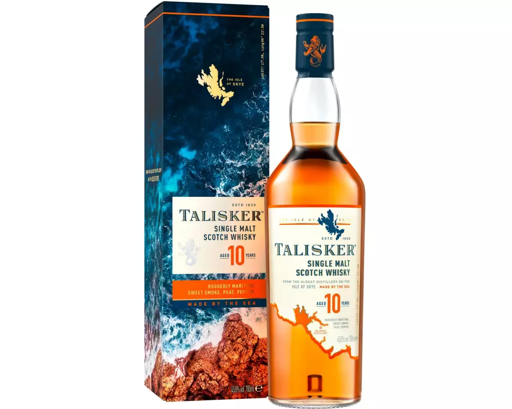 Talisker Whisky Single Malt Scotch 10 Jahre 0.7 l