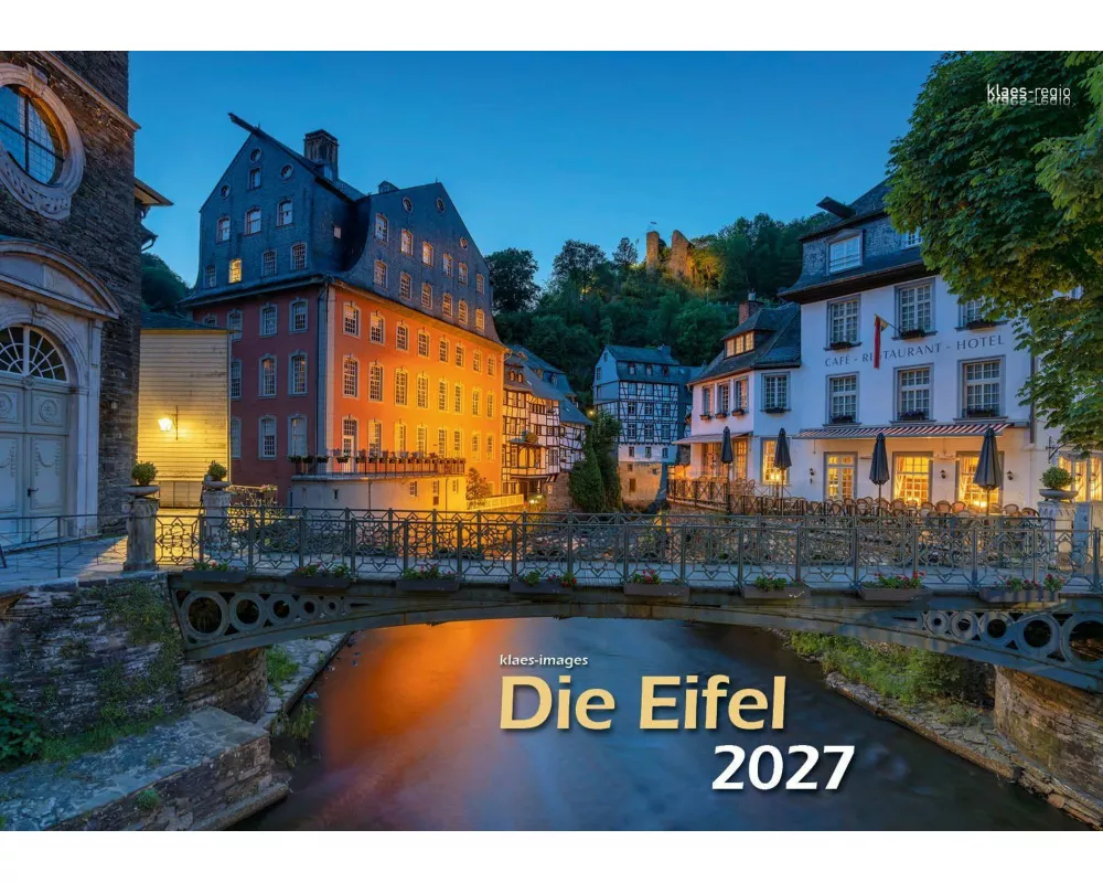 Eifel 2027 Bildkalender A3 Spiralbindung