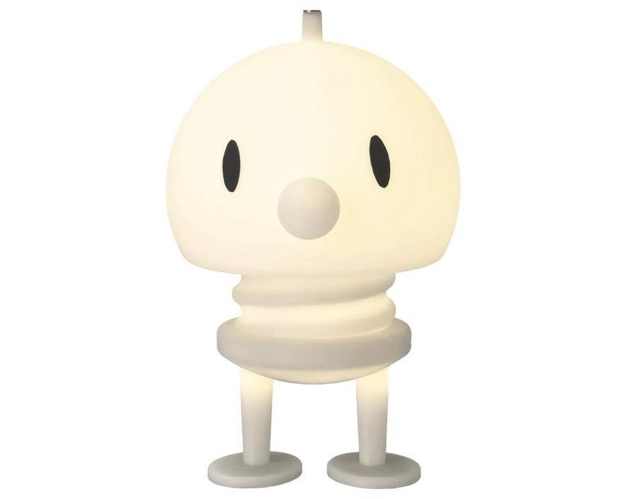 Hoptimist Tischleuchte Soft PE-Lampe XL, 15 x 15 x 23 cm, Weiss