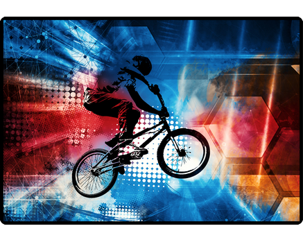 HANSA Schreibunterlage 50x34cm 41-6000.076 BMS Rider