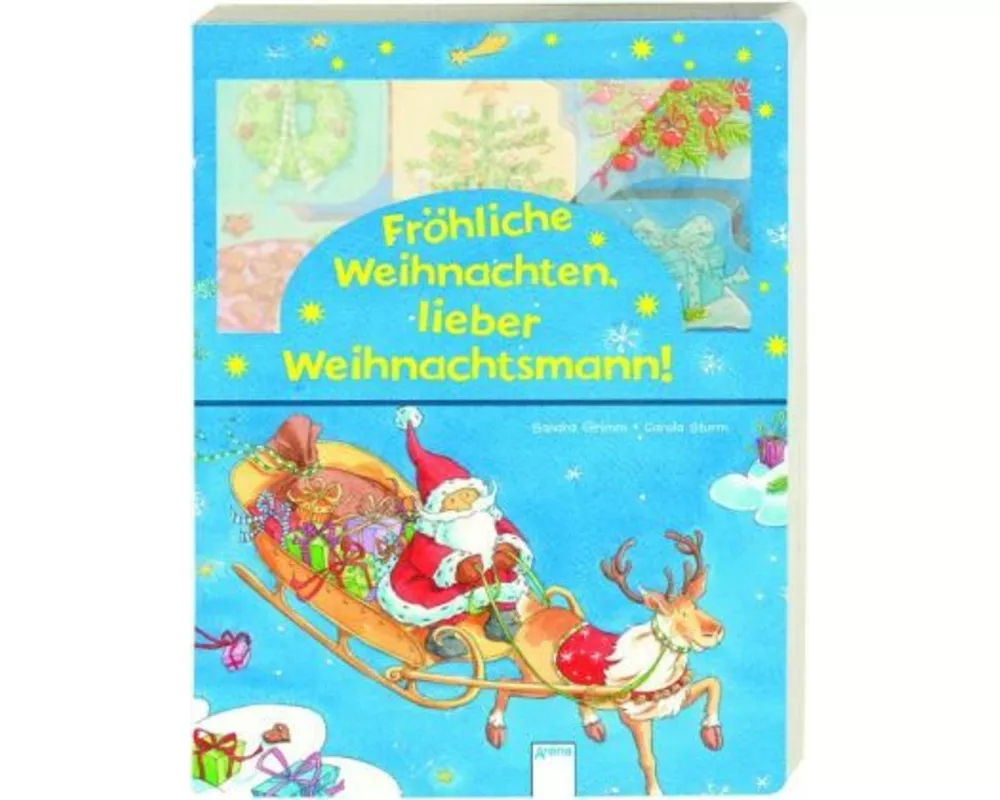 Fröhliche Weihnachten, lieber Weihnachtsmann!