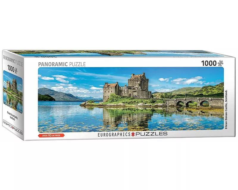 Panoramic Puzzle 1000 Teile - Eilean Donan Schloß - Schottland