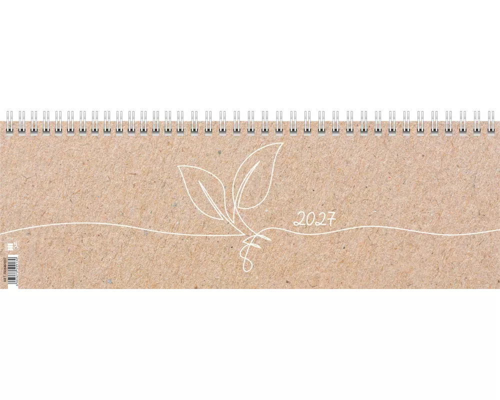 rido/idé 7036801017 Querterminbuch 2027 "Nature" 297×105 mm, Karton