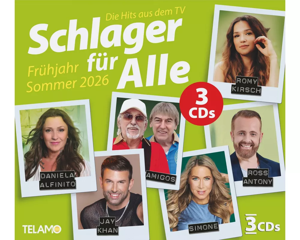 Schlager für Alle - Frühjahr/Sommer 2026 (3CD)