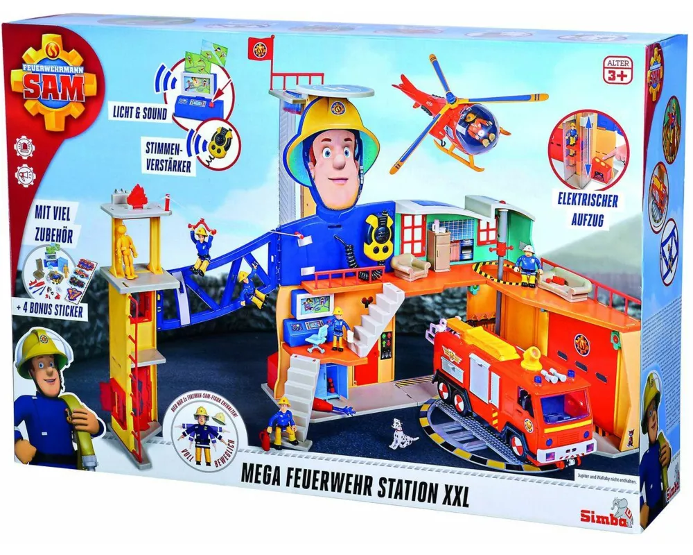 Sam Mega-Feuerwehrstation XXL