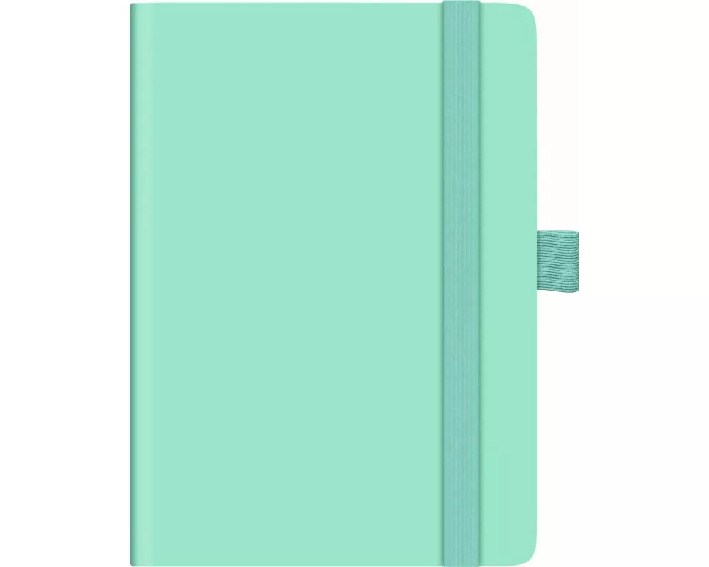 BRUNNEN 1073266527 Taschenkalender Kompagnon Mod. 732 66 2027 A6, Kunststoff, hellgrün
