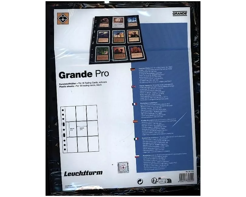 TCG Sheets Grande Pro, schwarz