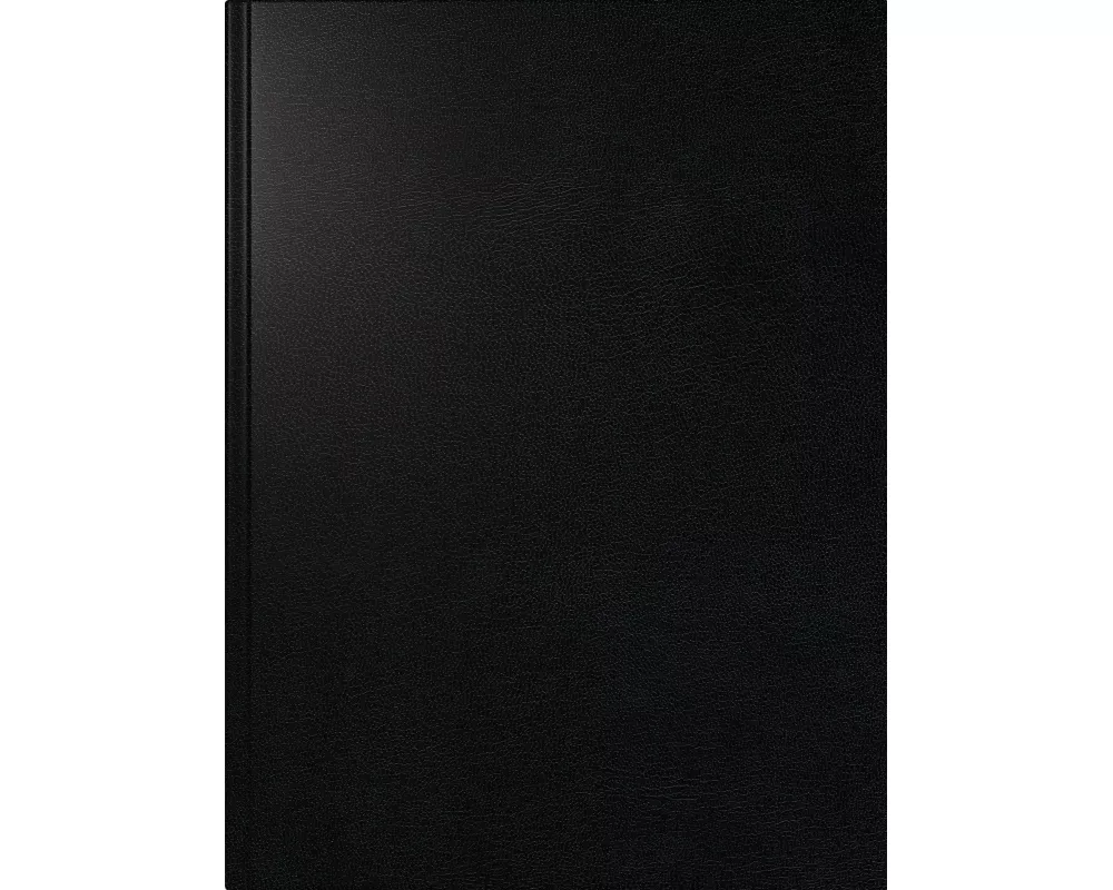 rido/idé 7026003907 Buchkalender Mod. Mentor 2027 A5, Kunststoff, schwarz