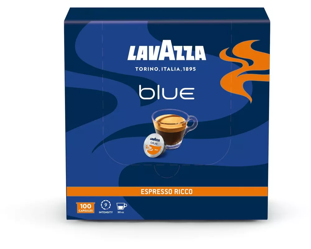 Lavazza Kaffeekapseln Blue Espresso Ricco 100 Stück