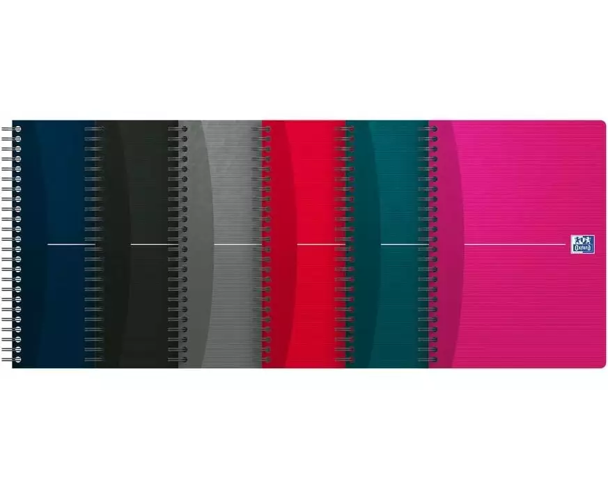 Oxford Notizbuch A5, liniert, Assortiert