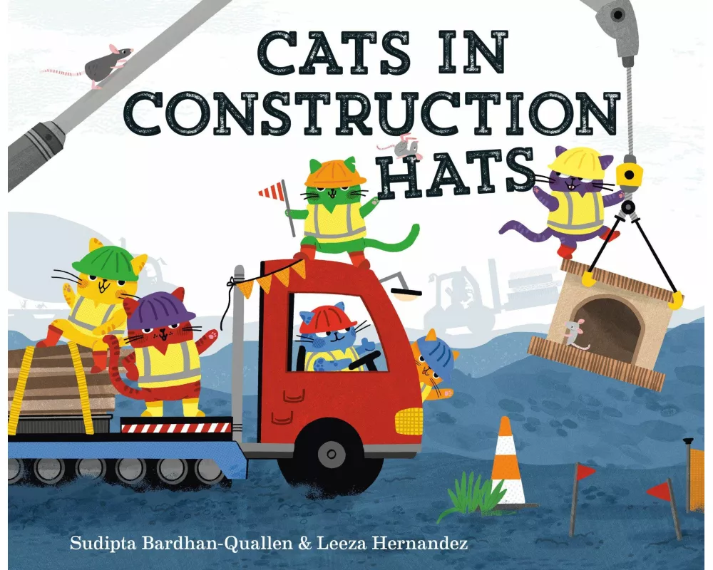 Cats in Construction Hats