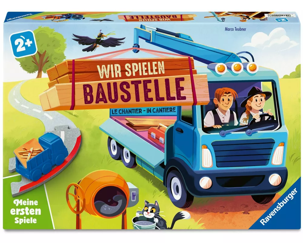 Wir spielen Baustelle - Kinderspiel ab 2 Jahre
