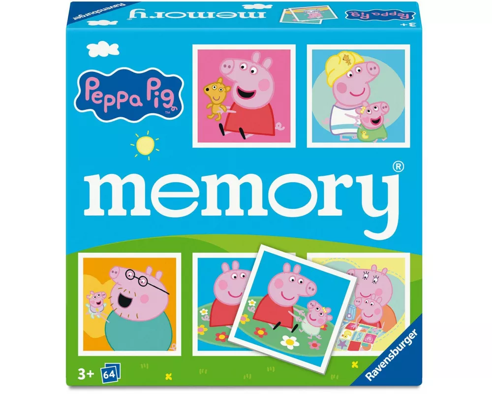 memory Peppa Pig - Gesellschaftsspiel & Brettspiel ab 3 Jahre