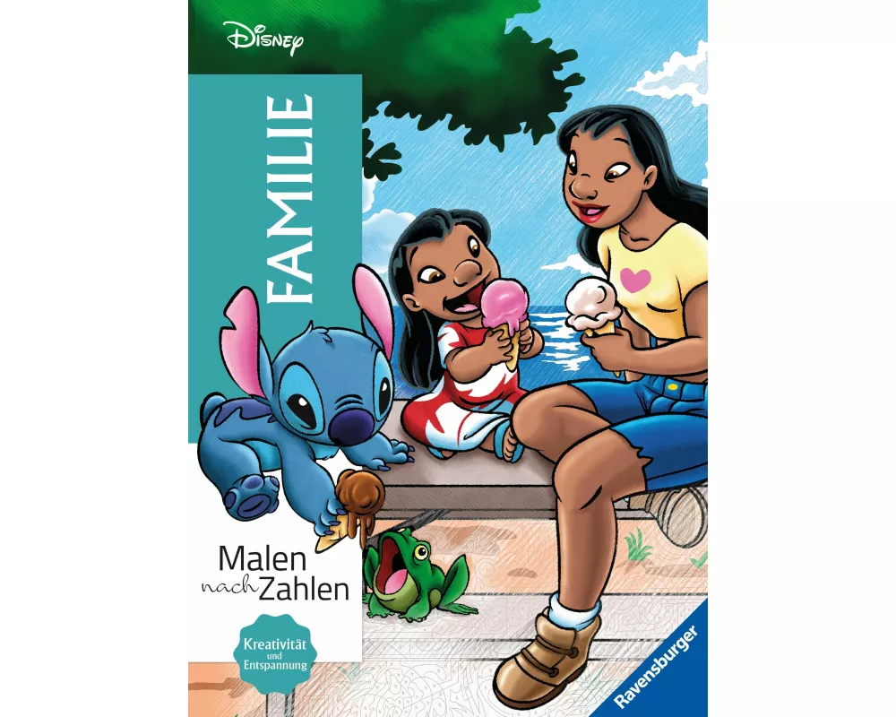 Disney Malen nach Zahlen - Familie