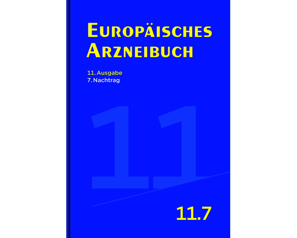 Europäisches Arzneibuch 11. Ausgabe, 7. Nachtrag