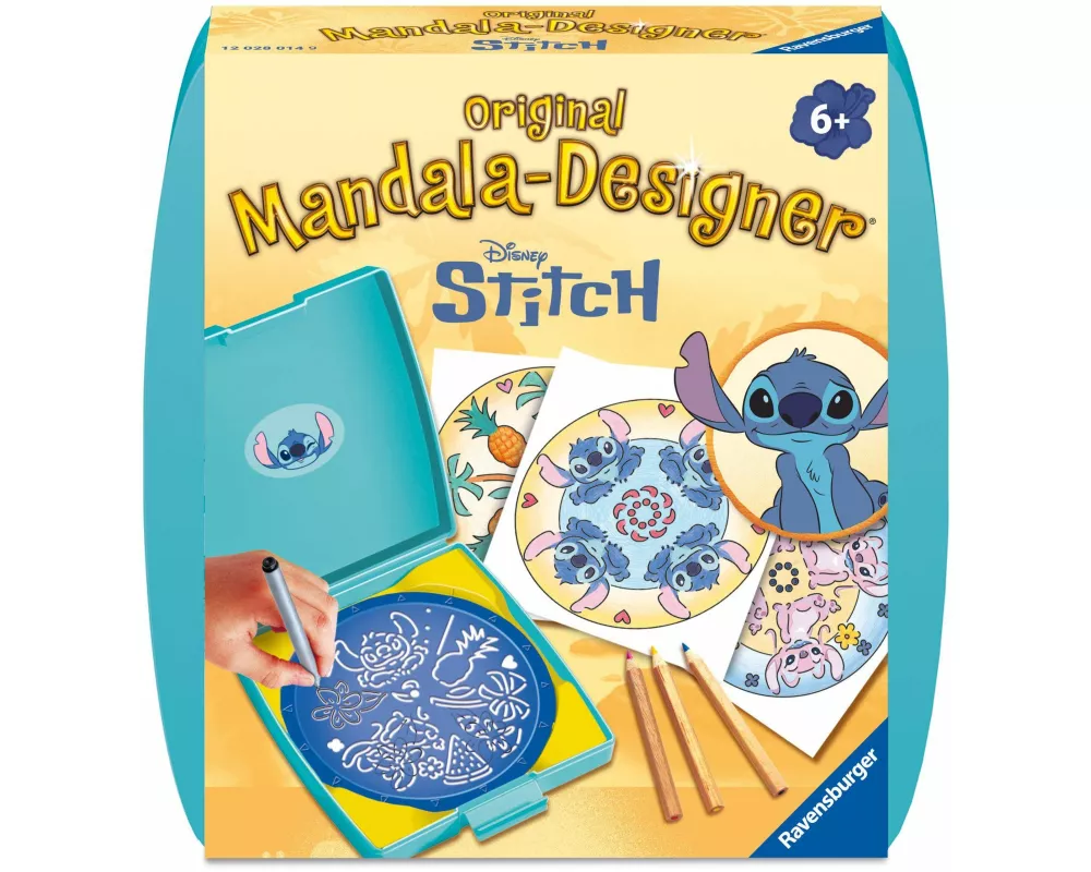 Mandala-Designer Mini Disney Stitch
