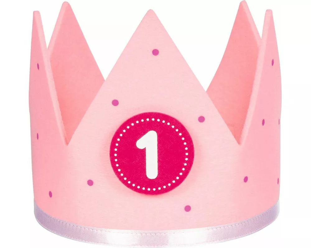 Geburtstagskrone rosa
