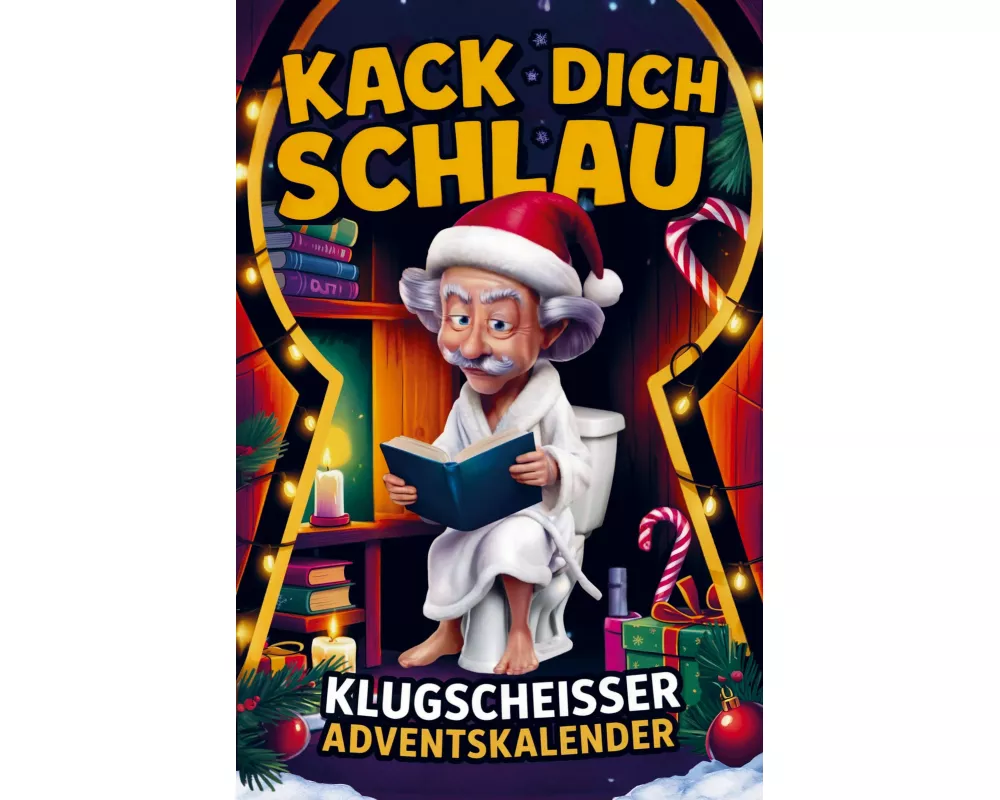 Kack dich schlau! Adventskalender - 24 Tage ultimatives Klugscheißer-Wissen fürs stille Örtchen