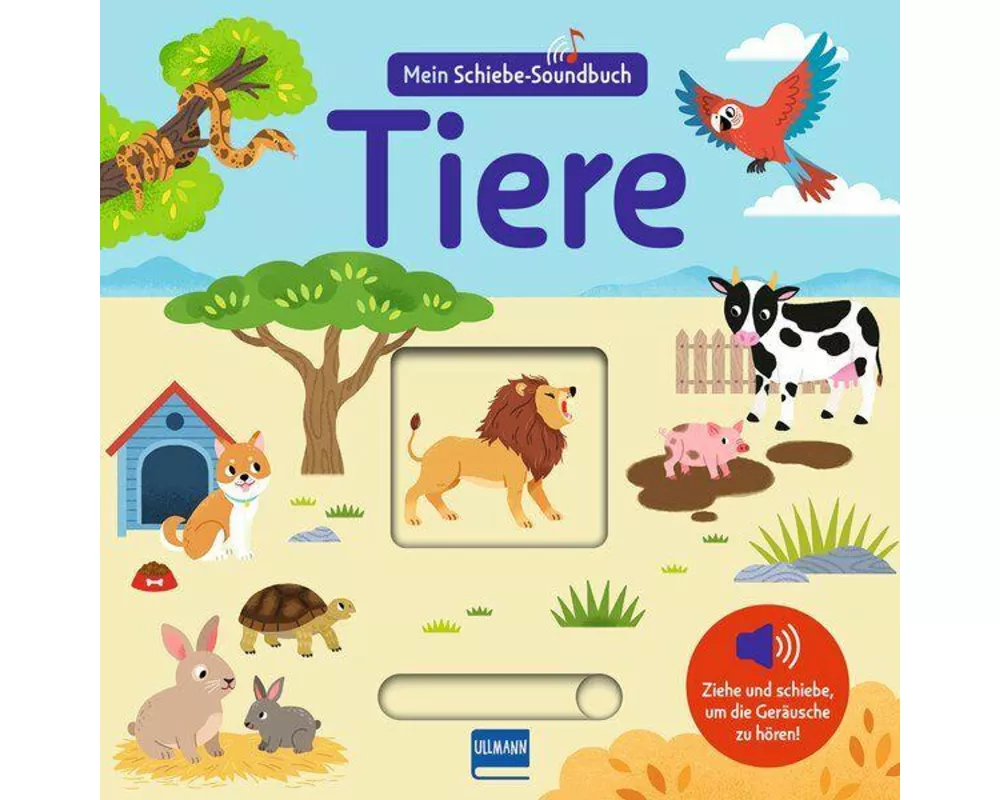 Mein Schiebe-Soundbuch Tiere