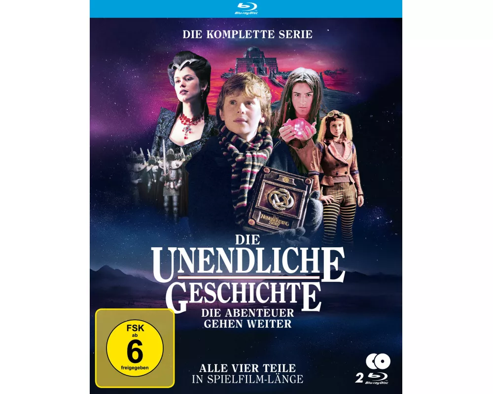 Die unendliche Geschichte - Die Abenteuer gehen weiter (Miniserie) (2 Blu-rays)