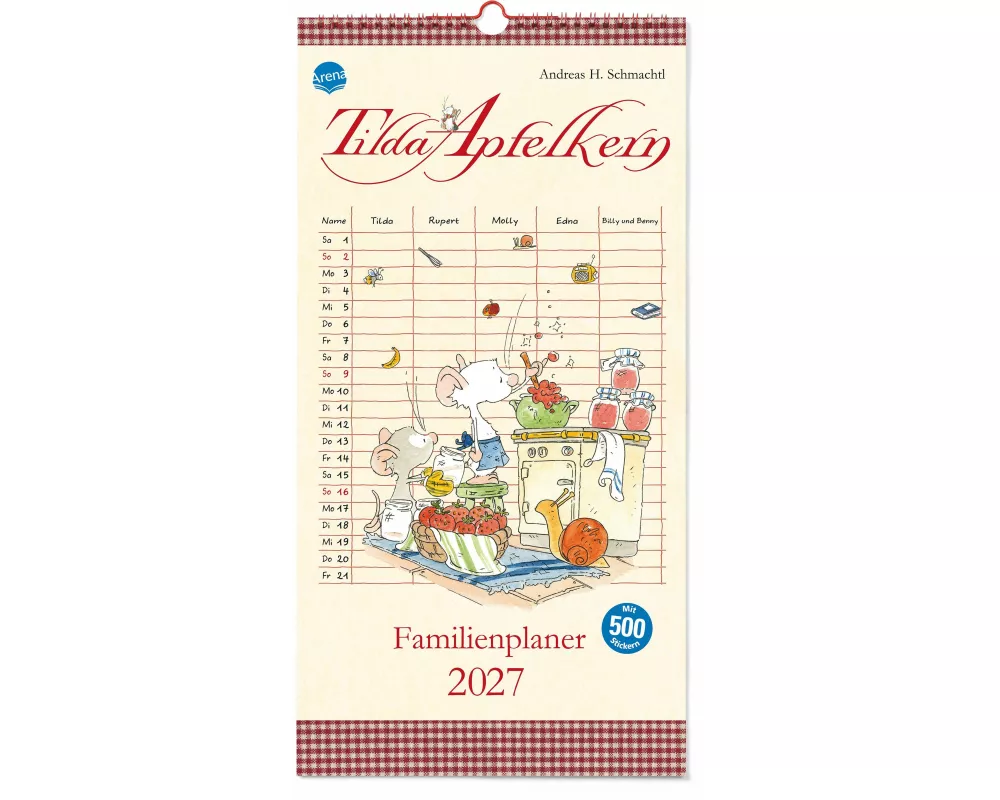 Tilda Apfelkern. Familienplaner 2027