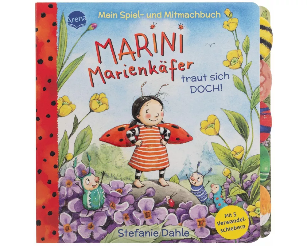 Mein Spiel- und Mitmachbuch. Marini Marienkäfer traut sich DOCH!