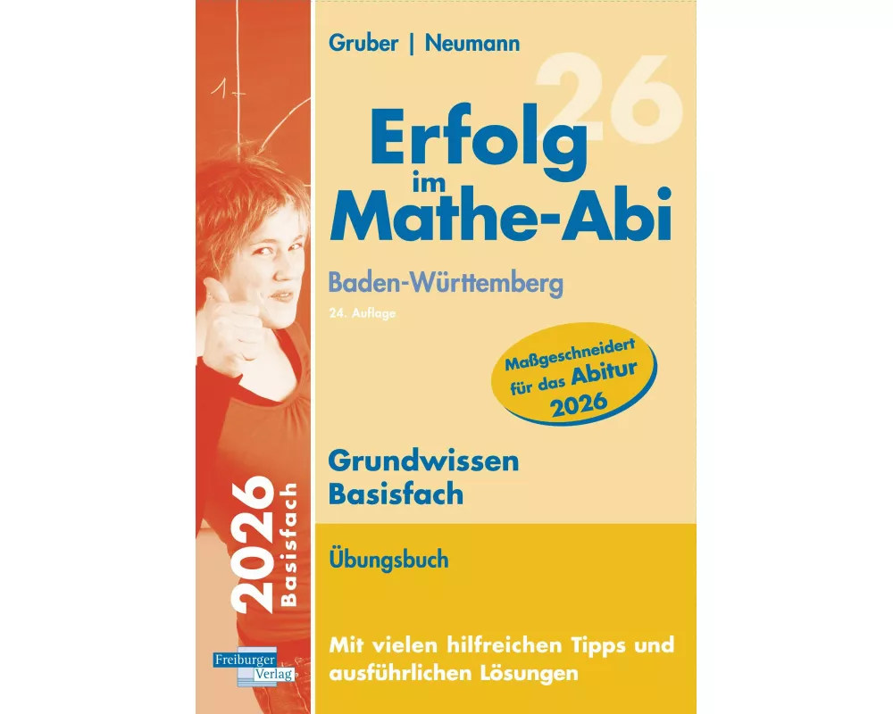 Erfolg im Mathe-Abi 2026 Grundwissen Basisfach Baden-Württemberg