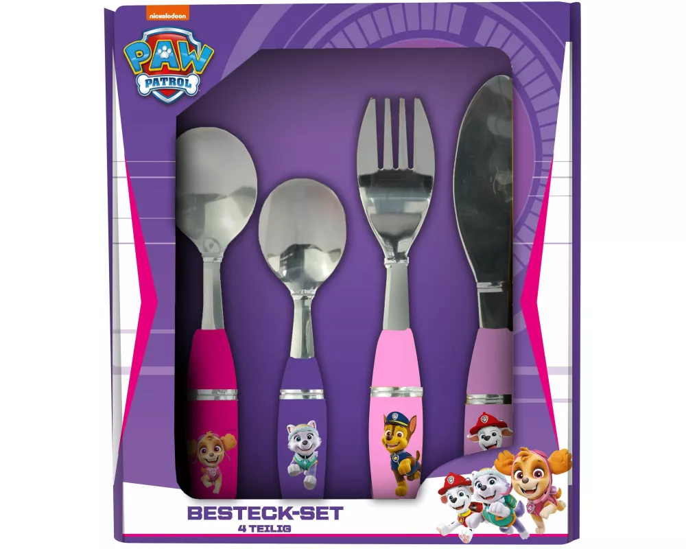 Paw Patrol Girl 4tlg ABS Besteckset