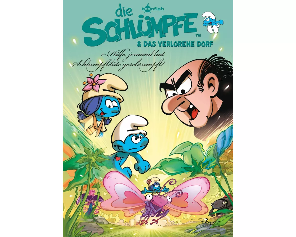 Die Schlümpfe und das verlorene Dorf. Band 8