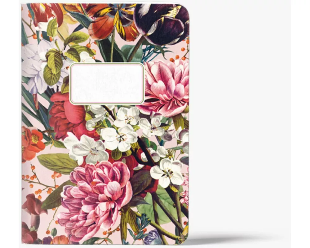 Hefte A5 Pattern Blumengruß