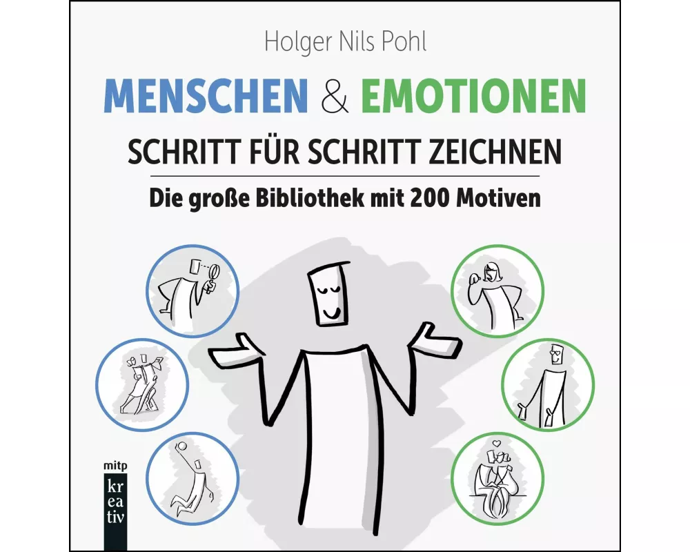 Menschen & Emotionen Schritt für Schritt zeichnen