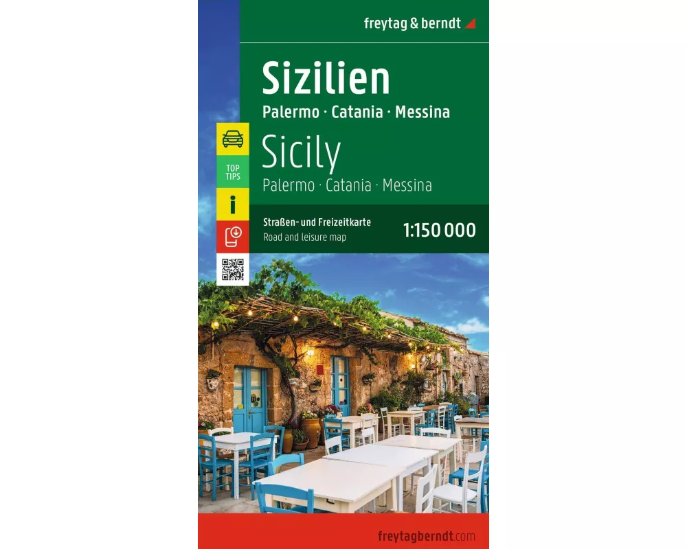 freytag & berndt Straßenkarte Sizilien 1:150.000